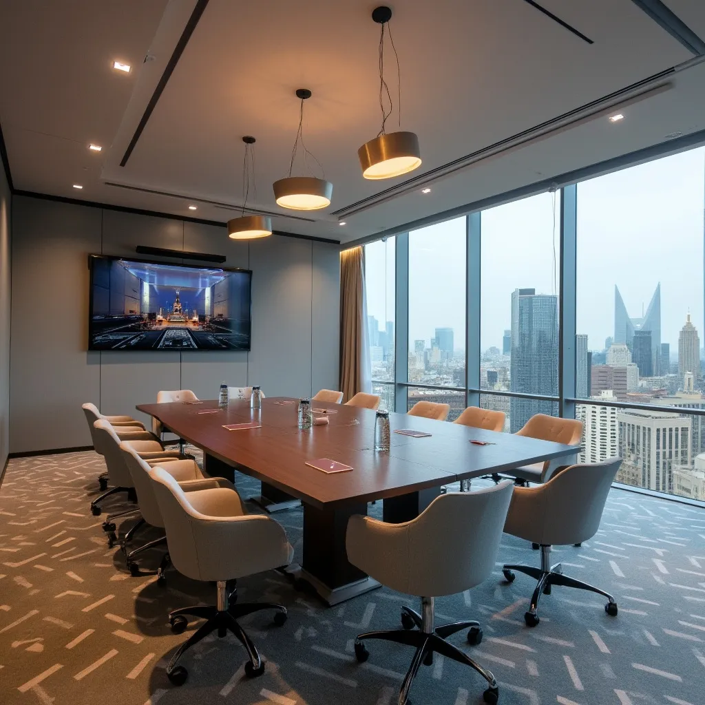 Sala de reuniones con clientes